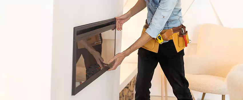 Metal Fireplace Installation in Etobicoke, Ontario