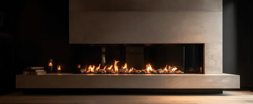 Gas Fireplace Ember Bed Design Services in Etobicoke, Ontario