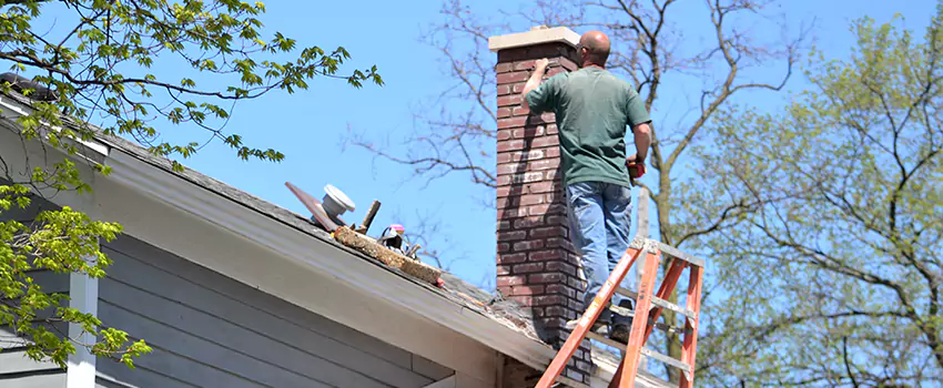 Vinyl and PVC Chimney Flashing Installation in Etobicoke, ON