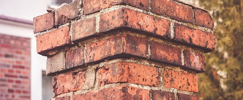 Cracked Chimney Bricks Repair Cost in Etobicoke, Ontario