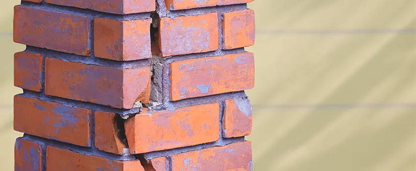 Repairing Cracked Porcelain Tiles for Fireplace in Etobicoke, ON
